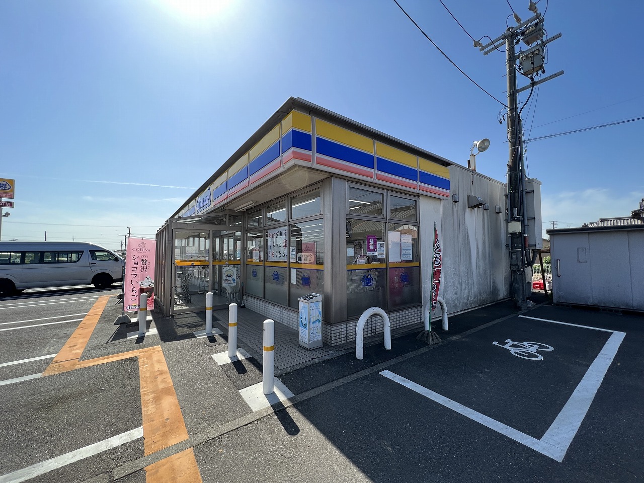 コンビニ　ミニストップ 安城城ヶ入町店（コンビニ）まで830m