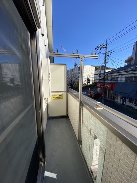 バルコニー　参考写真　別号室の写真です