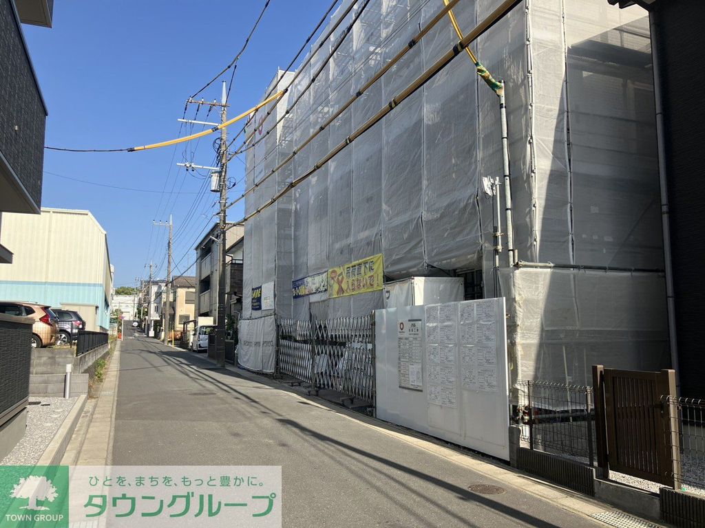駐車場　眺望