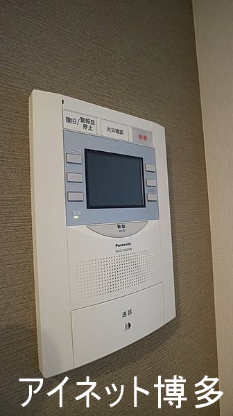 セキュリティ　急な来客時も安心ですね