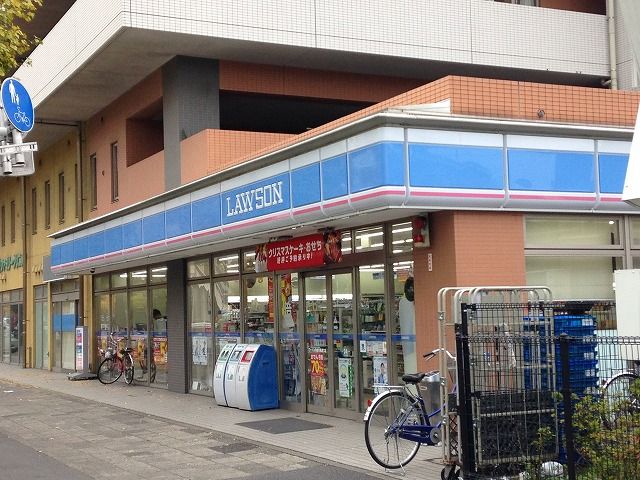 コンビニ　ローソン川崎市電通り店（コンビニ）まで76m