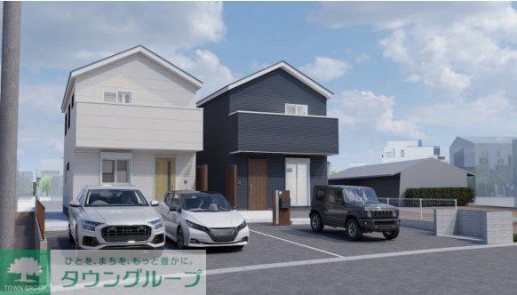 建物外観　駐車場