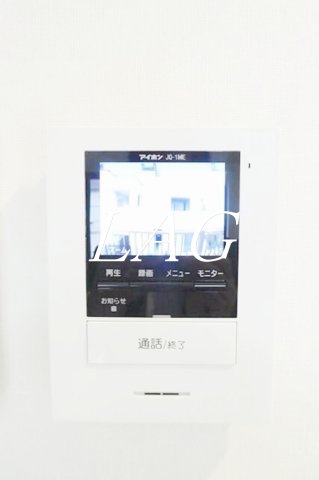 セキュリティ　モニター付きインターフォンです。