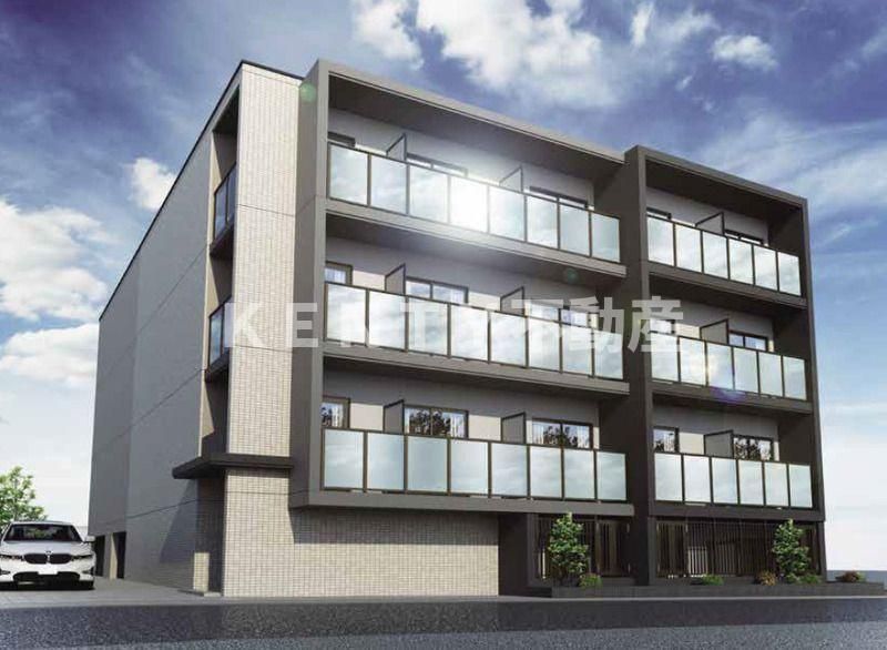 建物外観　こちら、外観パースです