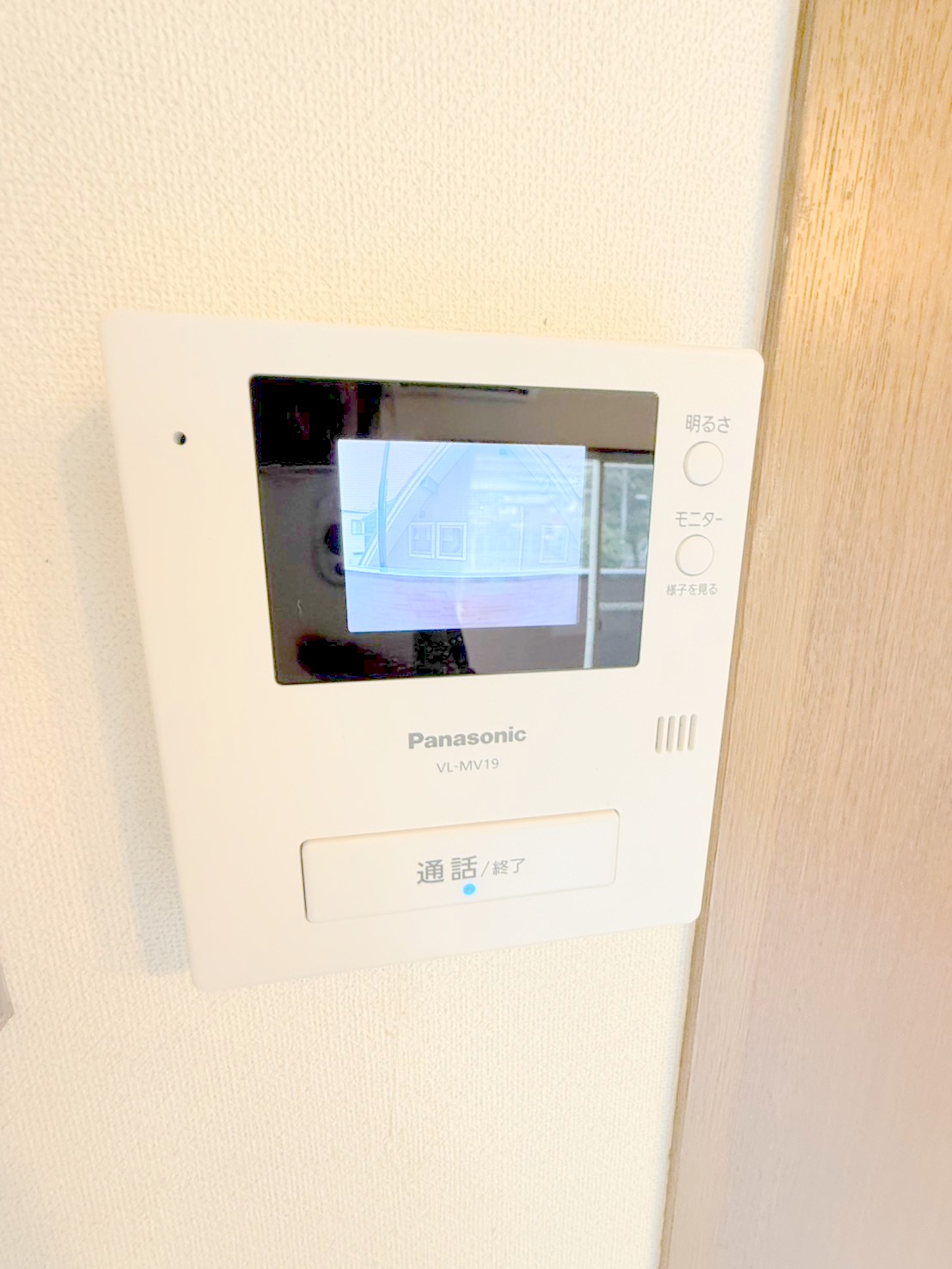 セキュリティ　TVモニターインターフォン☆