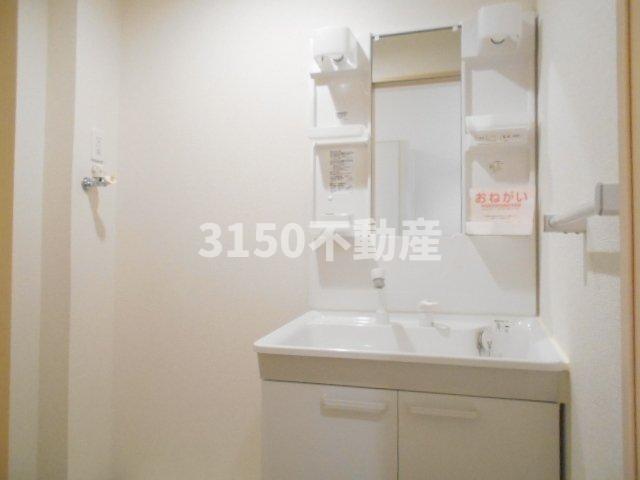 洗面設備　洗面所です