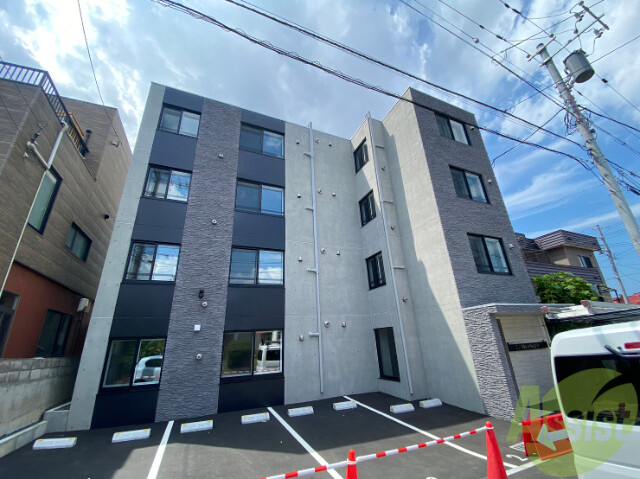 建物外観　札幌市西区発寒６条「ラ・シュエットαVI」