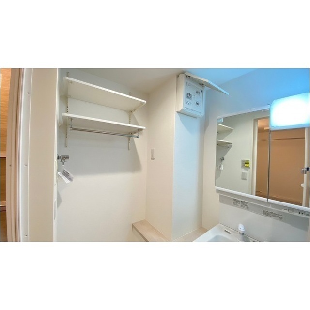 洗面設備　同タイプ別室写真です