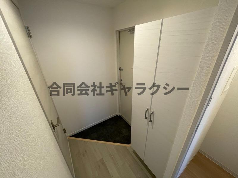 玄関　シューズボックス付きの玄関