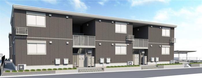 エントランス　オートック付き玄関側　※イメージ図です