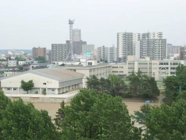 中学校　札幌市立信濃中学校（中学校）まで1107m