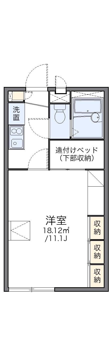 ＪＲ山陽本線 網干駅 徒歩20分 2階建 築26年の間取り写真