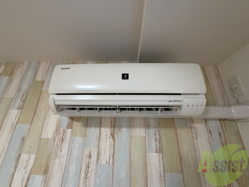 その他設備　エアコンがありますので夏でも快適に過ごせます！