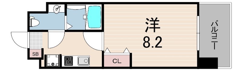 アプリーレ神戸元町の間取り写真