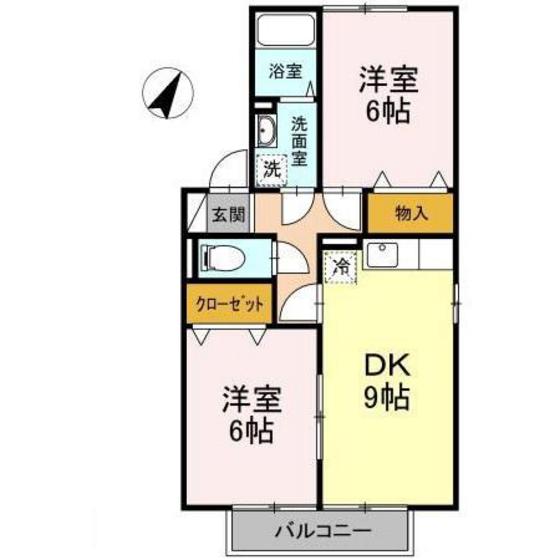 ラフィネ速谷 A棟の間取り写真
