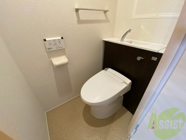 ルミナス上新庄のトイレ写真