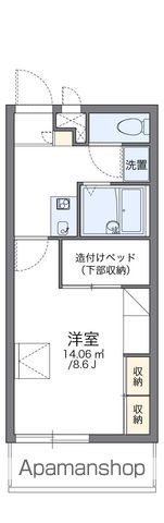 レオパレスAGAの間取り写真