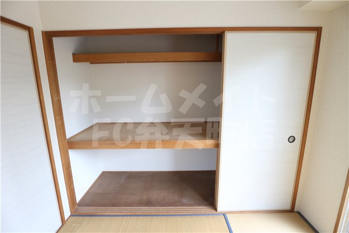 収納　十分な収納スペースがあります