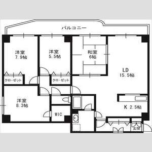 Gufo伏見の間取り写真