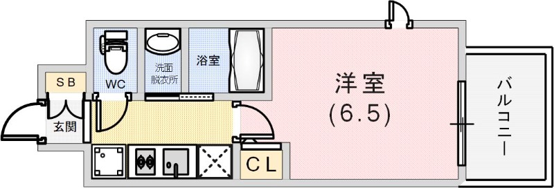 エステムコート神戸ステーションウィズの間取り写真