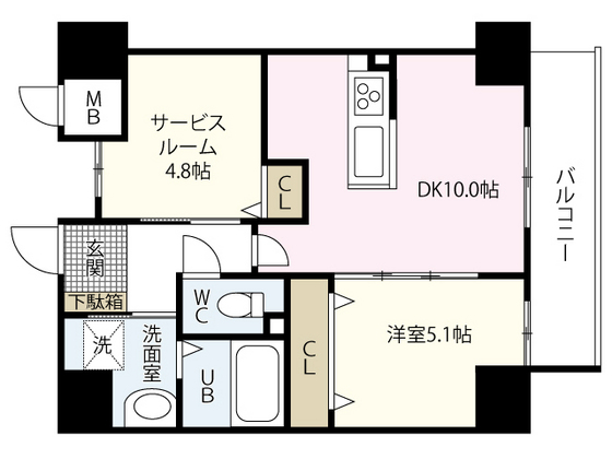 LIFEMENT UJINANISHIの間取り写真