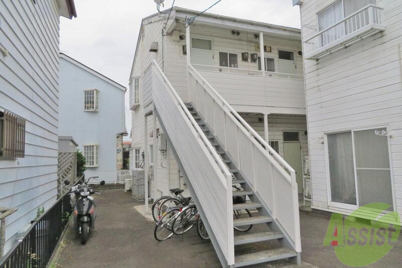 建物外観　仙台市若林区一本杉町３３－１「ホワイトキャッスル５番館」