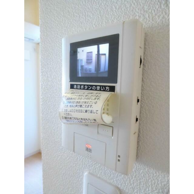 セキュリティ　モニター付きで安心です