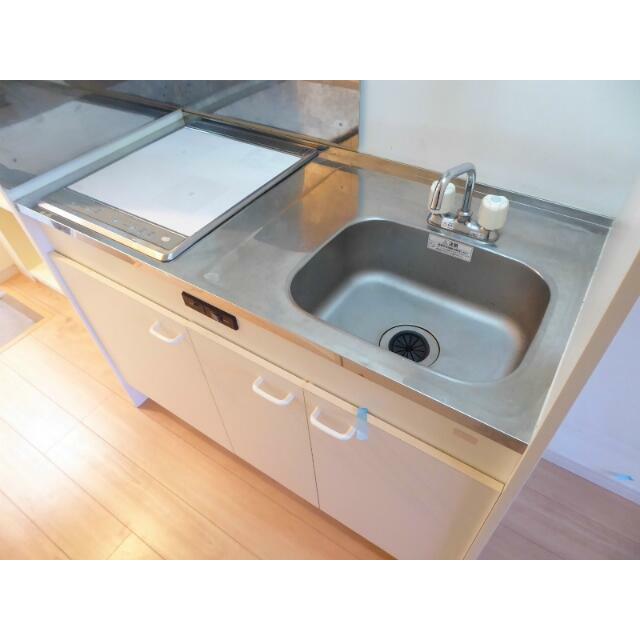 キッチン　お手入れ楽々のＩＨキッチン！嬉しい２口コンロです！