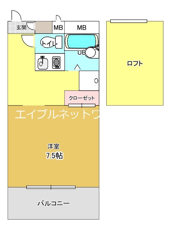 ヴェルタの間取り写真