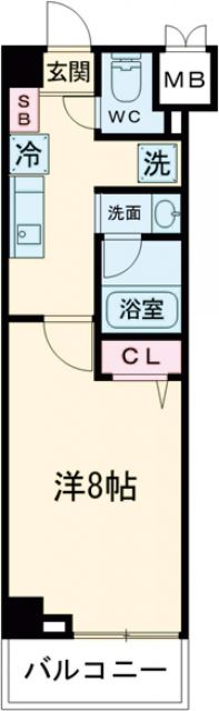 ガリシア板橋の間取り写真