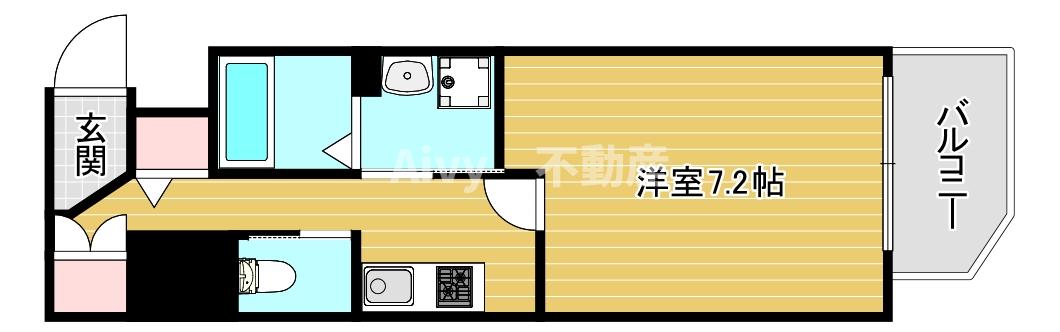 ジュネーゼグラン本町EASTの間取り写真