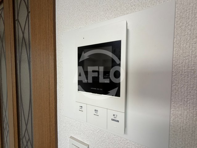 セキュリティ　ハイツパルシェ北館　モニター付きインターホン