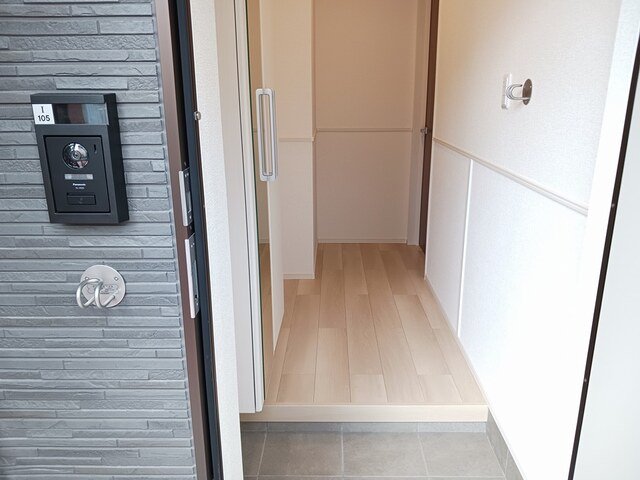 玄関　シンプルで使いやすい玄関です
