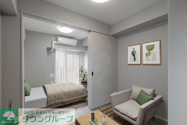 居室・リビング　【家具・調度品等はCG 加工です。実際の賃貸住居 には含ま…