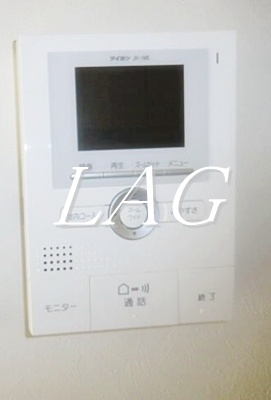 セキュリティ　モニター付インターホンです。