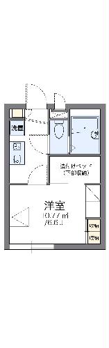 【レオパレス手柄駅前の間取り】