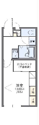 レオパレスＴＡＩＹＯＵの間取り