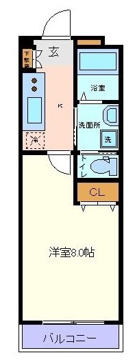 アリュール北仙台の間取り