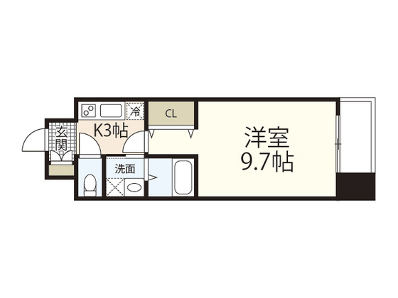 （仮）白金新築マンションの間取り