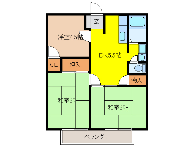 パナハイツ島里の間取り