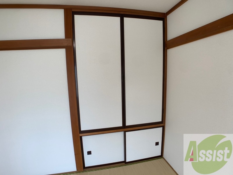 収納　和室の押入です。部屋がすっきり片付きます。