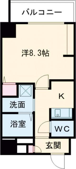 堺市堺区神明町西のマンションの間取り