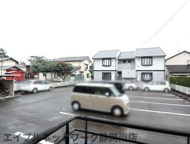 【焼津市田尻北のアパートの眺望】