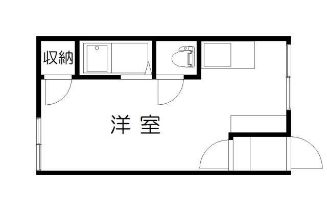 緑町コーポの間取り