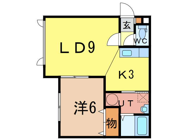 Ｃｕｏｒｅの間取り