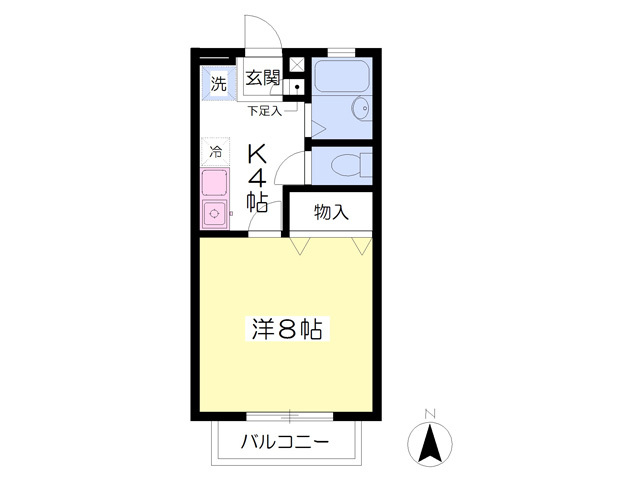 エスポワールIの間取り