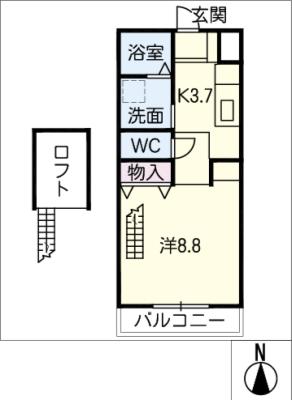 ながみねヒルズの間取り