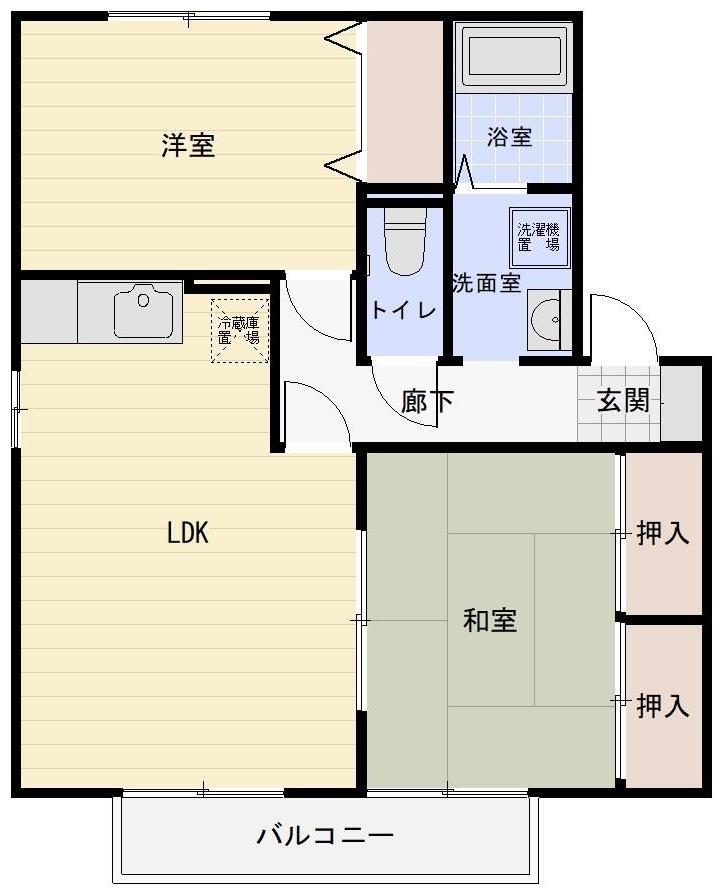 エクセレント　Ｂの間取り