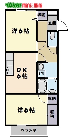 ラ・シャンセの間取り