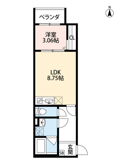 ALBAの間取り